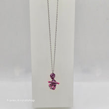 Lade das Bild in den Galerie-Viewer, SWAROVSKI Alice in Wonderland Halskette Grinsekatze, Rosa, Rhodiniert 5682809