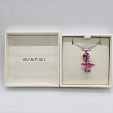 Lade das Bild in den Galerie-Viewer, SWAROVSKI Alice in Wonderland Halskette Grinsekatze, Rosa, Rhodiniert 5682809