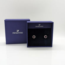 Lade das Bild in den Galerie-Viewer, SWAROVSKI Angelic Ohrstecker Violett, Rhodiniert 5501280
