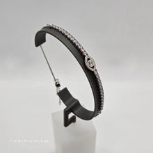 Lade das Bild in den Galerie-Viewer, SWAROVSKI Subtle Armband Böser Blick, Weiß, Rhodiniert 5632062
