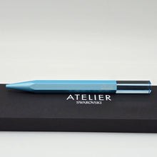 Lade das Bild in den Galerie-Viewer, SWAROVSKI Atelier Swarovski Kugelschreiber Hellblau 5572432