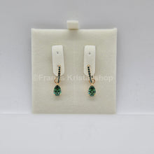 Lade das Bild in den Galerie-Viewer, SWAROVSKI Attract Drop-Ohrhänger, Grün, Goldlegierungsschicht 5723564