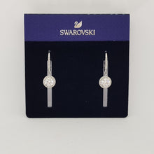 Lade das Bild in den Galerie-Viewer, SWAROVSKI Attract Light Ohrringe, Weiß, Rhodiniert 5142721