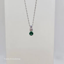 Lade das Bild in den Galerie-Viewer, SWAROVSKI Attract Trilogy Halskette, Grün, Rhodiniert 5646717