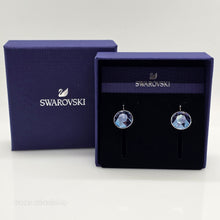 Lade das Bild in den Galerie-Viewer, Swarovski Bella Drop-Ohrhänger Violett, Rhodiniert 5030703