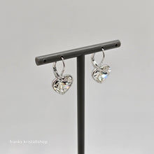 Lade das Bild in den Galerie-Viewer, Swarovski Bella Herz Ohrringe Klar, Rhodiniert 5687414