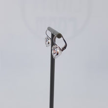 Lade das Bild in den Galerie-Viewer, Swarovski Bella V Ohrringe Weiß, Rhodiniert 5292855