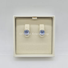 Lade das Bild in den Galerie-Viewer, SWAROVSKI Birthstone Ohrstecker, März, Blau, Rhodiniert 5660800