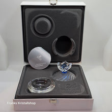 Lade das Bild in den Galerie-Viewer, SWAROVSKI Blaue Blüten Schmuckdose 207886