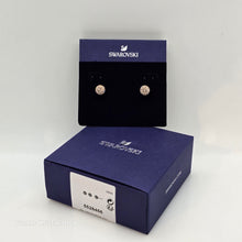 Lade das Bild in den Galerie-Viewer, SWAROVSKI Blow Ohrstecker Kugel Ohrringe Rosa, Roségold-Legierungsschicht 5528456
