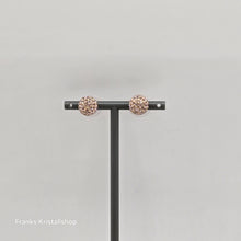 Lade das Bild in den Galerie-Viewer, SWAROVSKI Blow Ohrstecker Kugel Ohrringe Rosa, Roségold-Legierungsschicht 5528456