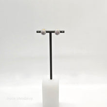 Lade das Bild in den Galerie-Viewer, SWAROVSKI Blow Ohrstecker Kugel Ohrringe Weiß, Vergoldet 5528455