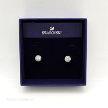 Lade das Bild in den Galerie-Viewer, SWAROVSKI Blow Ohrstecker Kugel Ohrringe Weiß, Vergoldet 5528455