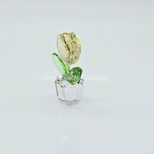 Lade das Bild in den Galerie-Viewer, SWAROVSKI Blumenträume Blumentopf Tulpe Gelb im Blumentopf 657110