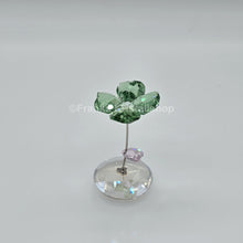 Lade das Bild in den Galerie-Viewer, SWAROVSKI Blumenträume Schaukelnde Blume Liv Kleeblatt 1016550 oE