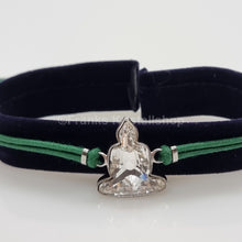 Lade das Bild in den Galerie-Viewer, SWAROVSKI Slake Slake Power Collection Buddha Armband Grün 5523173