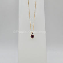 Lade das Bild in den Galerie-Viewer, SWAROVSKI Stilla Herz Halskette Rot, Goldlegierungsschicht 5648750