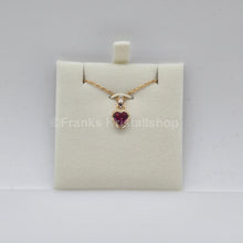 Lade das Bild in den Galerie-Viewer, SWAROVSKI Stilla Herz Halskette Rot, Goldlegierungsschicht 5648750