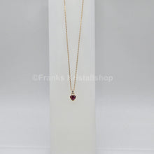 Lade das Bild in den Galerie-Viewer, SWAROVSKI Stilla Herz Halskette Rot, Goldlegierungsschicht 5648750