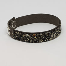 Lade das Bild in den Galerie-Viewer, SWAROVSKI Crystal Rock Armband Taupe Grau