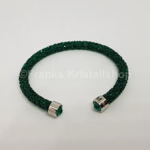 Lade das Bild in den Galerie-Viewer, SWAROVSKI Crystaldust Armreif Größe M Grün 5250690 oU