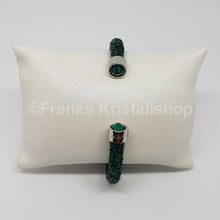 Lade das Bild in den Galerie-Viewer, SWAROVSKI Crystaldust Armreif Größe S Grün 5273637 oU