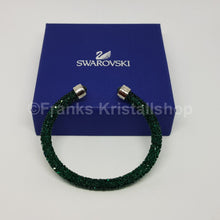 Lade das Bild in den Galerie-Viewer, SWAROVSKI Crystaldust Armreif Größe S Grün 5273637 oU