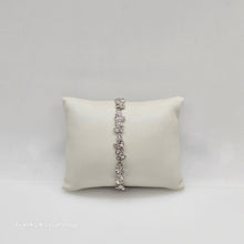 Lade das Bild in den Galerie-Viewer, SWAROVSKI Diapason Armband, Weiß, Rhodiniert 5528190