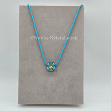 Lade das Bild in den Galerie-Viewer, SWAROVSKI Dulcis Halskette Blau mit strahlendem Kristall in Gelb 5601586