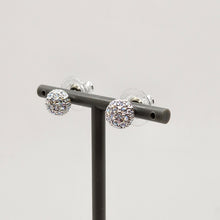 Lade das Bild in den Galerie-Viewer, SWAROVSKI Euphoria Ohrstecker Rund Weiß, Rhodiniert 5073039