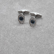 Lade das Bild in den Galerie-Viewer, SWAROVSKI Evil Eye Manschettenknöpfe Nazar Boncuk 5506081