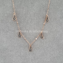 Lade das Bild in den Galerie-Viewer, SWAROVSKI Feder Naughty Halskette Roségold-Legierungsschicht 5497874