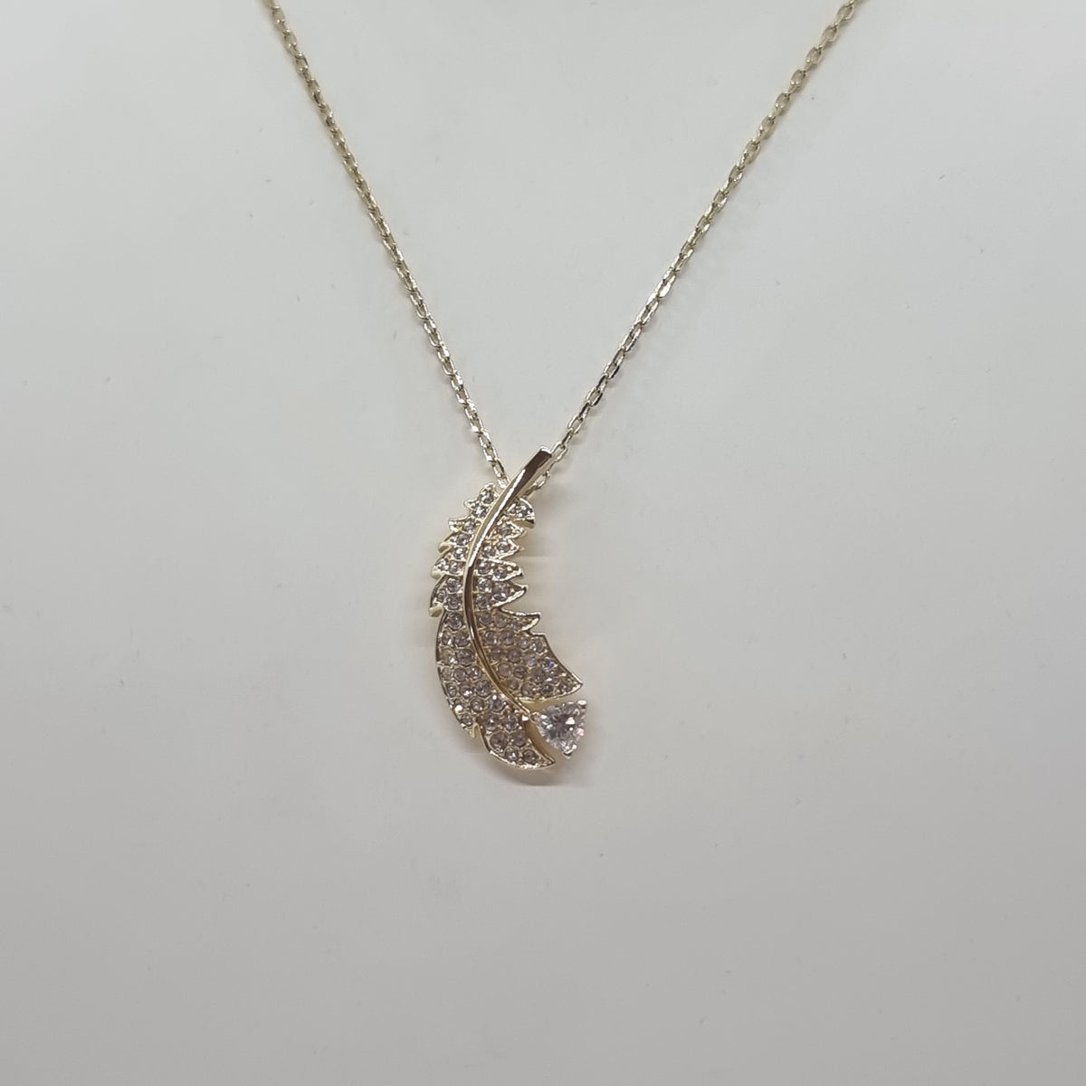Kette Doppelring Besetzt Mit Swarovski Kristallen | 925 Sterling Silber