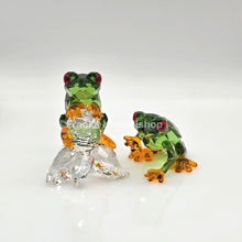 Lade das Bild in den Galerie-Viewer, SWAROVSKI Frösche Crystal Paradies 5136807 oU