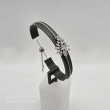 Lade das Bild in den Galerie-Viewer, SWAROVSKI Gema Armband Blume, Weiß, Rhodiniert 5648979