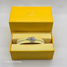 Lade das Bild in den Galerie-Viewer, SWAROVSKI Gema Armband Blume, Weiß, Rhodiniert 5644684