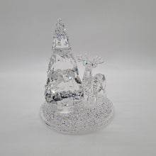 Lade das Bild in den Galerie-Viewer, SWAROVSKI Glasglocke Tannenbaum + Hirsch 5403173