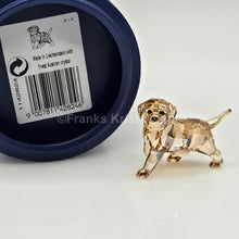 Lade das Bild in den Galerie-Viewer, SWAROVSKI Golden Retriever Welpe stehend 1142824