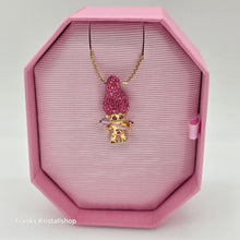 Lade das Bild in den Galerie-Viewer, SWAROVSKI Good Luck Trolls Halskette Troll, Rosa, Goldlegierungsschicht 5691940