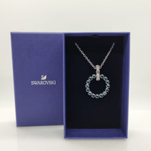Lade das Bild in den Galerie-Viewer, SWAROVSKI Exalta Kette Blau, Rhodiniert 5643751