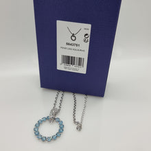 Lade das Bild in den Galerie-Viewer, SWAROVSKI Exalta Kette Blau, Rhodiniert 5643751