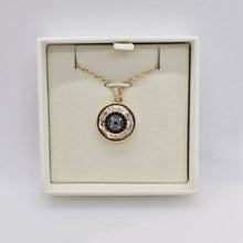 Lade das Bild in den Galerie-Viewer, SWAROVSKI Symbolica Halskette Böser Blick, Klein, Goldlegierungsschicht 5692169