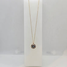Lade das Bild in den Galerie-Viewer, SWAROVSKI Symbolica Halskette Böser Blick, Klein, Goldlegierungsschicht 5692169