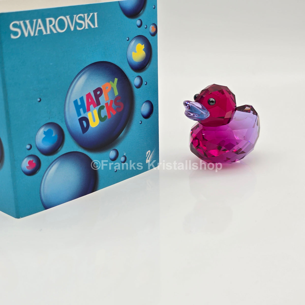 Swarovski Happy Ducks 紫色 置物 スワロフスキー Swarovski Happy