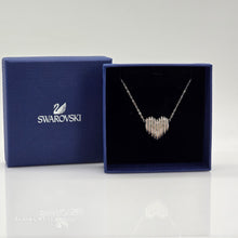 Lade das Bild in den Galerie-Viewer, SWAROVSKI Herz Halskette Explore Weiß, Rhodiniert 5181467