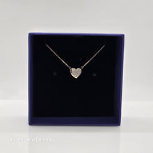 Lade das Bild in den Galerie-Viewer, SWAROVSKI Herz Halskette Hall Weiß, Rhodiniert 5646727
