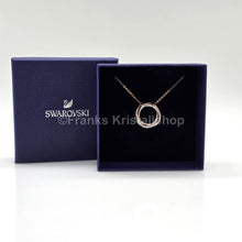 Lade das Bild in den Galerie-Viewer, SWAROVSKI Hilt Halskette, Runder Anhänger, Roségold-Legierungsschicht 5528930