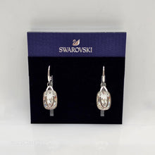 Lade das Bild in den Galerie-Viewer, SWAROVSKI Holding Drop-Ohrhänger Ohrringe Weiß, Rhodiniert 5528487