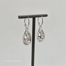 Lade das Bild in den Galerie-Viewer, SWAROVSKI Holding Drop-Ohrhänger Ohrringe Weiß, Rhodiniert 5528487
