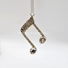 Lade das Bild in den Galerie-Viewer, SWAROVSKI Holiday Magic Musiknoten Ornament 5701279